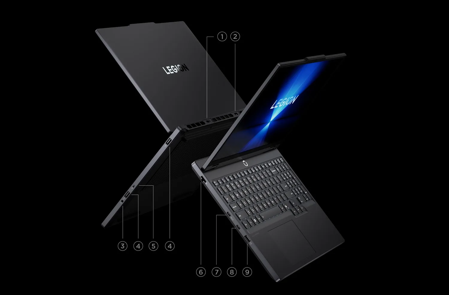 Laptop Laptop Lenovo Legion R7000 AHP10 Ryzen 7- H 255/ RAM 16GB/ SSD 512GB/ RTX 5050/15.3" 2.5K 180Hz